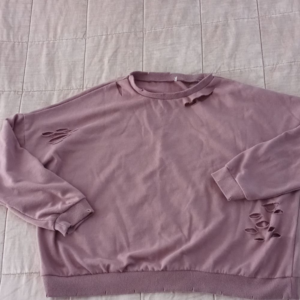 SHEIN Distressed Sweater size M